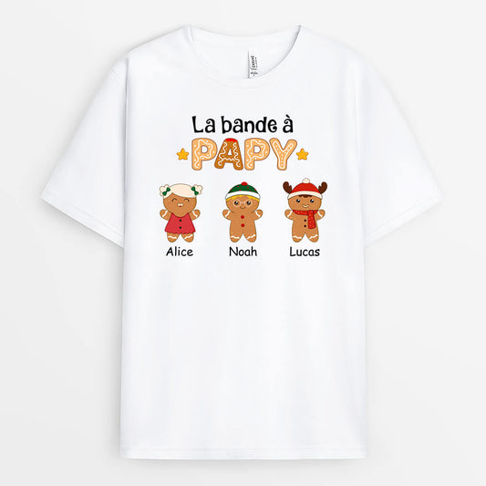 1619AFR2 t shirt la bande de papy personnalise