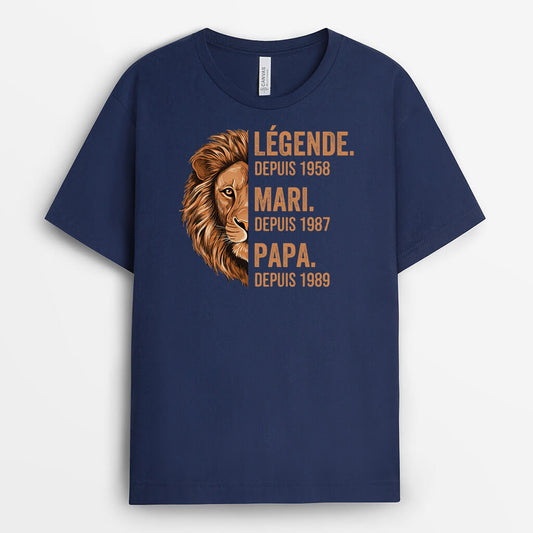 1632AFR2 t shirt legend personnalise