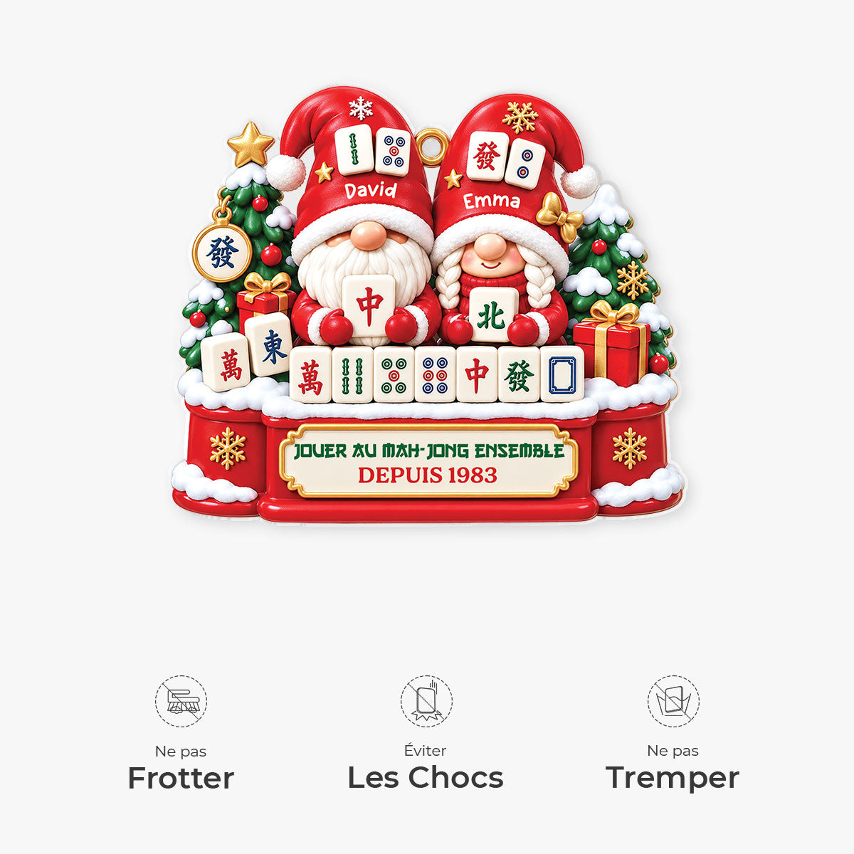 16430OC ProAcrylicOrnament CouFR RnDNone IdeChinh NicDTNew