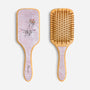 1672AFR1 brosse a cheveux personnalisee en acetate imprimee uv tenir la main de mamie maman 1672aq6p5a