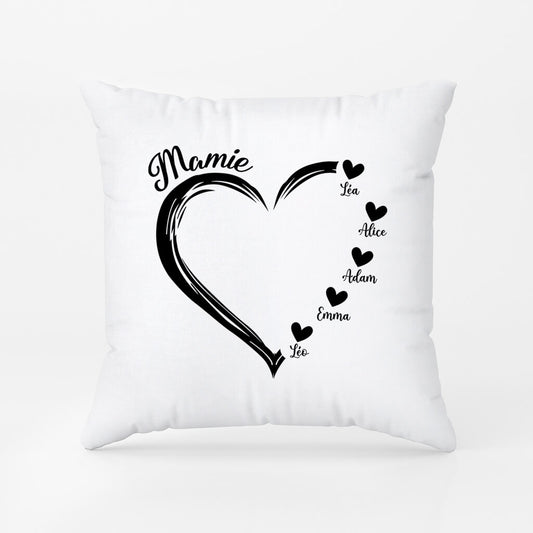 1686PFR1 coussin maman coeur personnalise