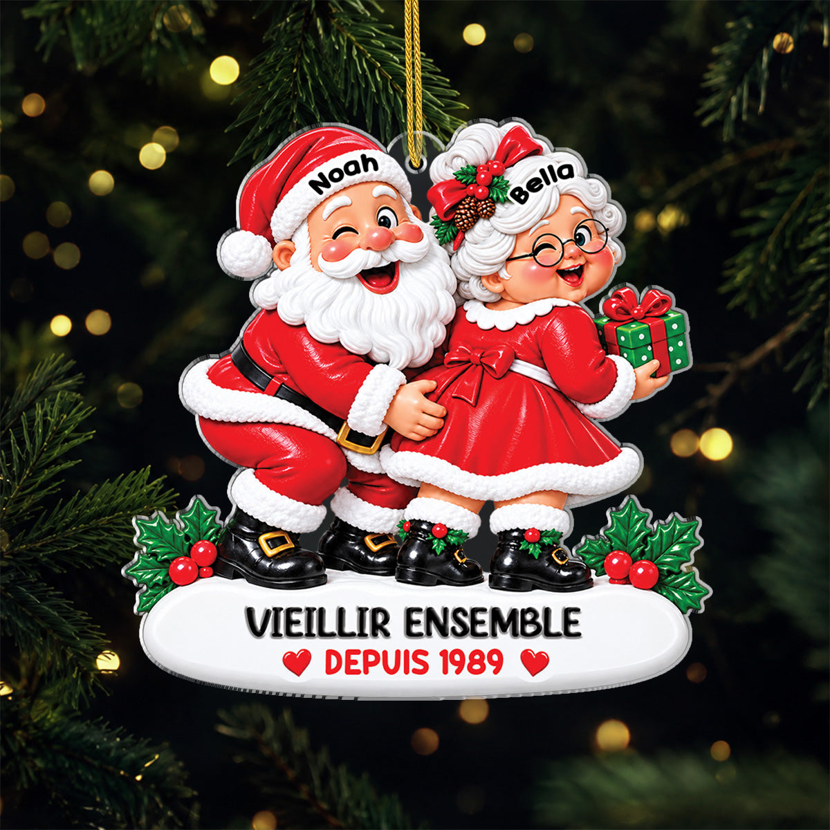 17069O8 ProAcrylicOrnament CouFR RnDNone IdeTNgo NicDTNew