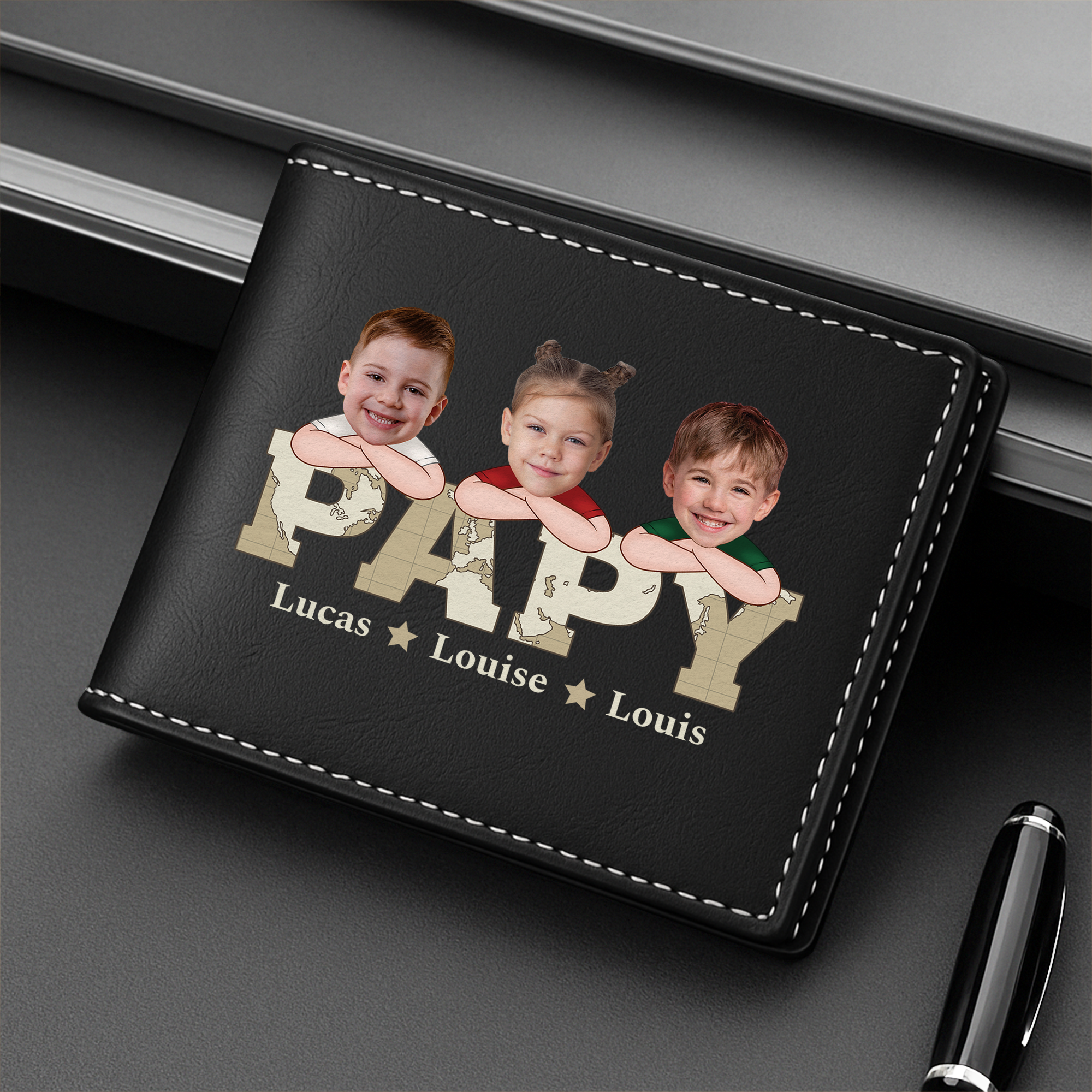 1717JFR2 portefeuille en cuir personnalise papa avec visages 1717j_338d1bec eefc 41e8 892b 0128006d0e1a