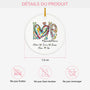 1722OFR3 ornement noel ceramique personnalise la vie de mamie 1722o3v5a