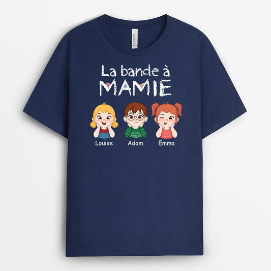1734AFR1 t shirt la bande a maman personnalise