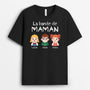 1734AFR2 t shirt la bande a maman personnalise