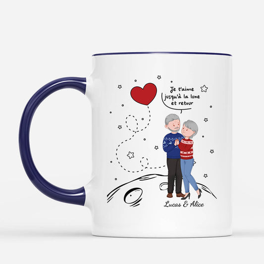 1742MFR2 mug je taime jusqua la lune et retour saint valentin personnalise