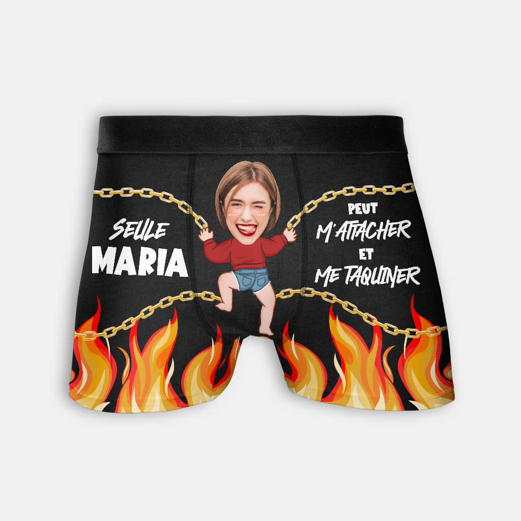 1756XFR1 boxer seule maria peut mattacher et me taquiner personnalise