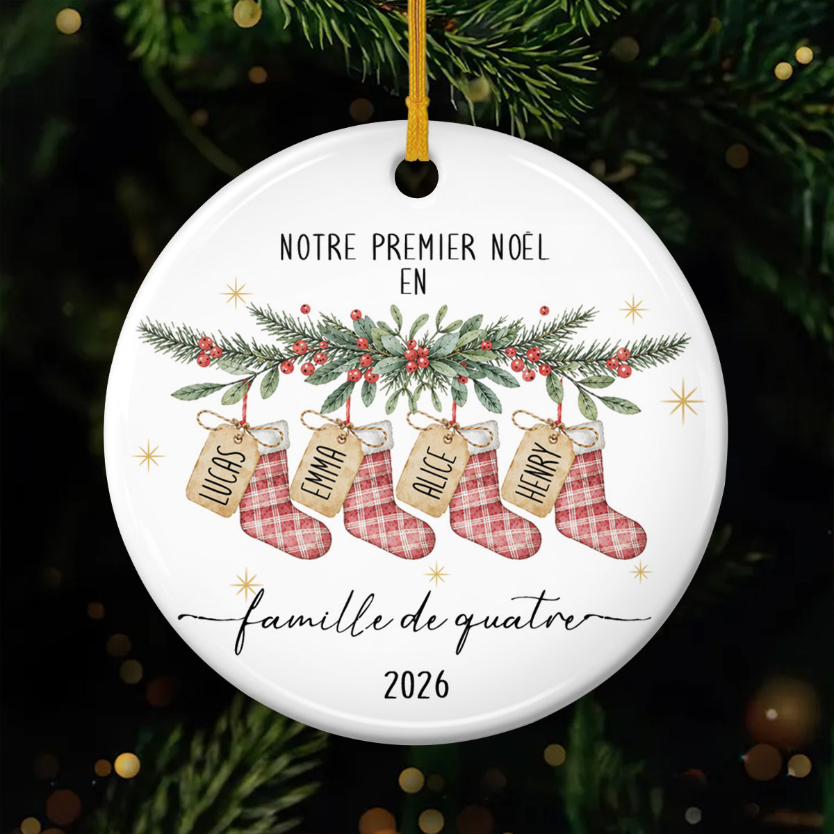 18149OH ProCeramicOrnament CouFR RnDNone IdeHa NicFamily