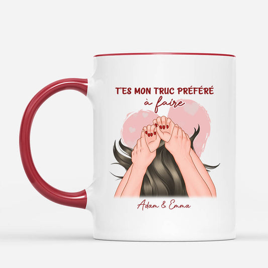 1833MFR2 tu es mon activite preferee mug couple personnalise