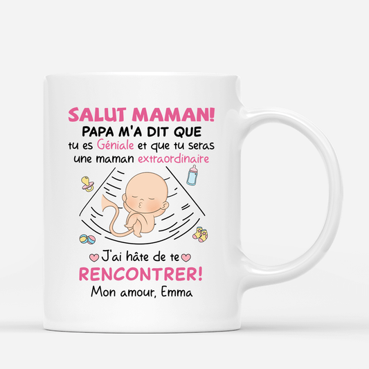 1840MFR1 mug salut maman personnalise