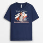 1842AFR2 t shirt maman forte et fiere personnalise