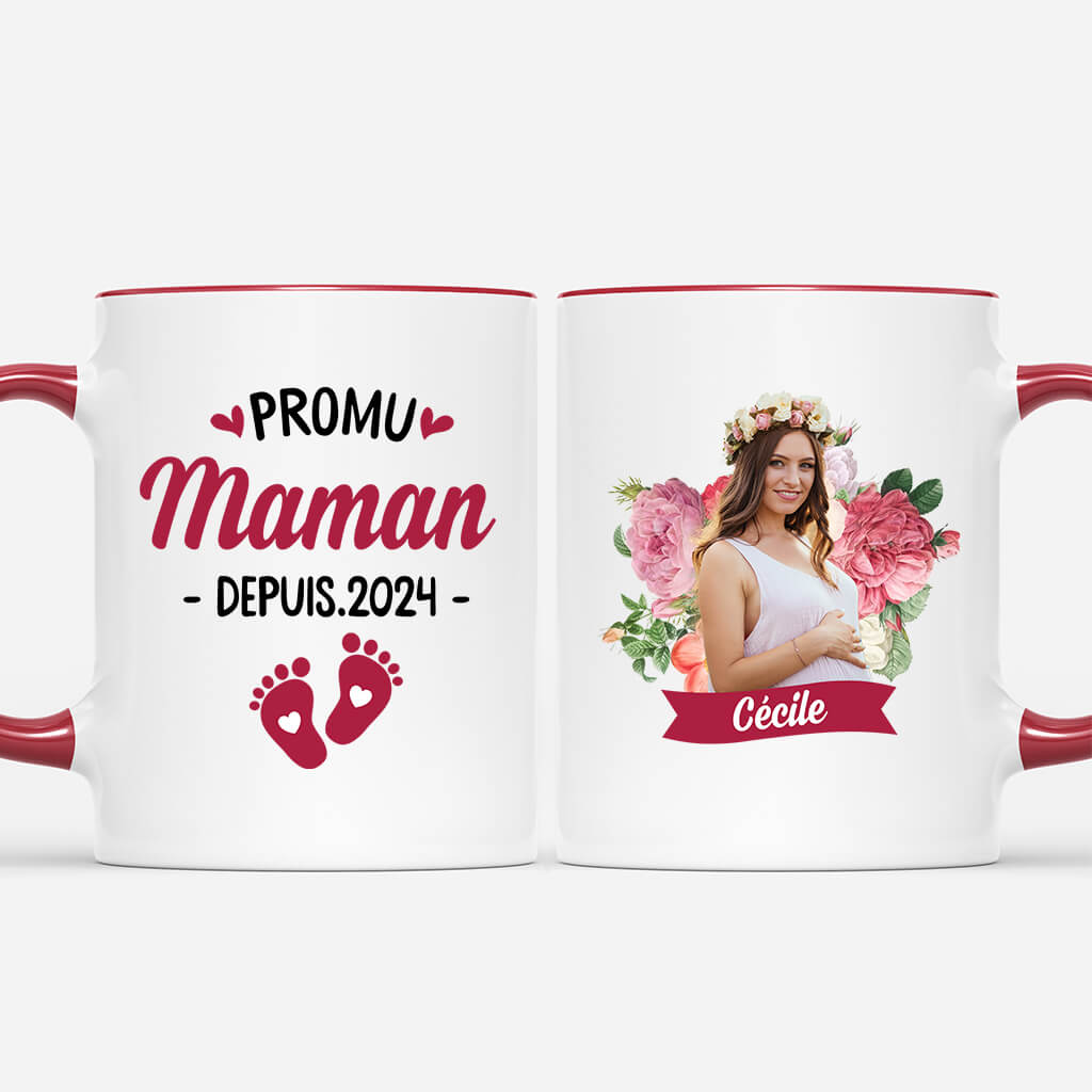 1853MFR1 mug promu maman personnalise