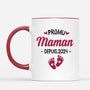 1853MFR2 mug promu maman personnalise