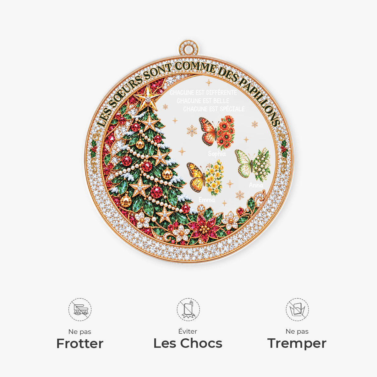 18896OA ProAcrylicOrnament CouFR RnDNone IdeAn NicFriend