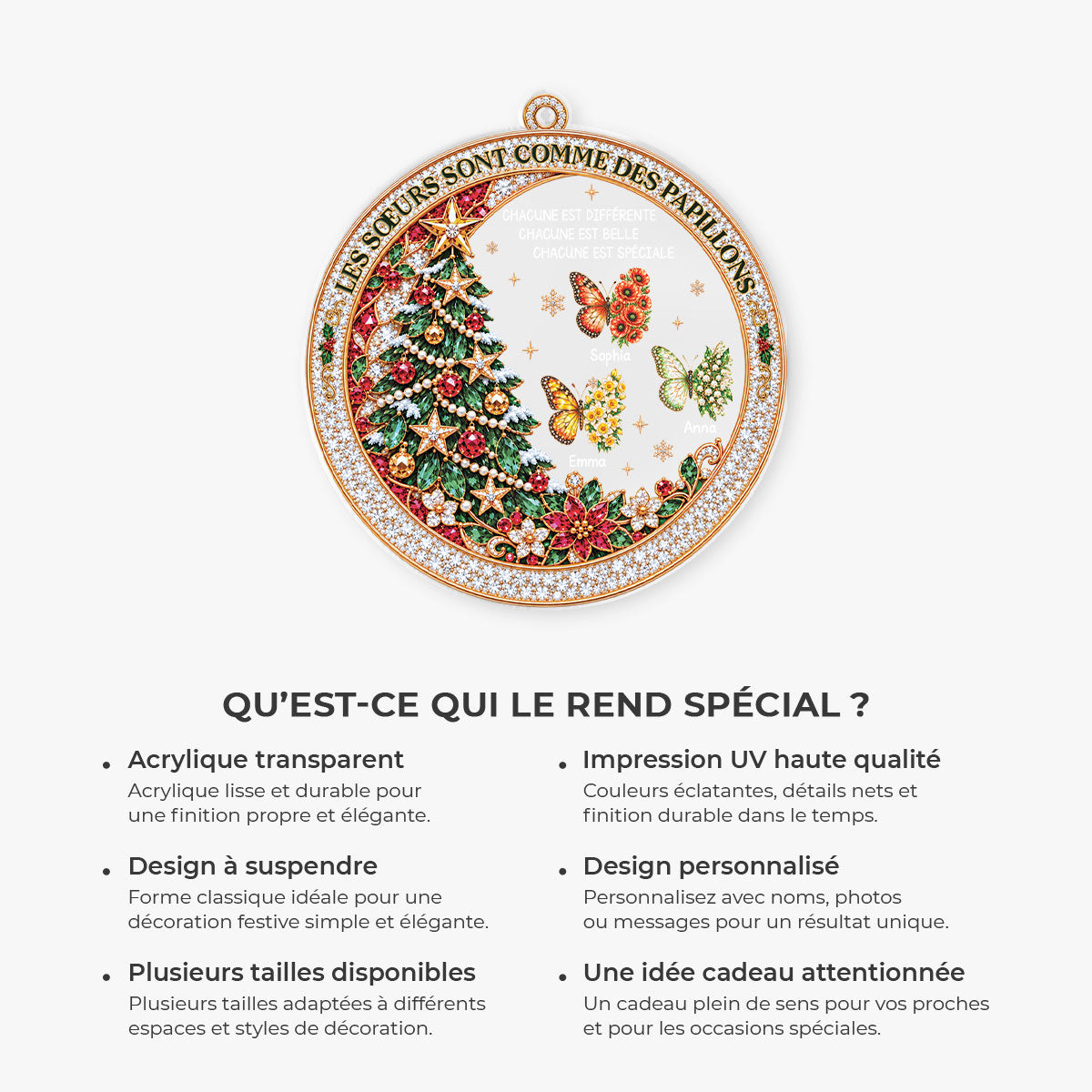 18896OA ProAcrylicOrnament CouFR RnDNone IdeAn NicFriend
