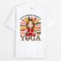 1889AFR1 t shirt cette maman adore le yoga personnalise