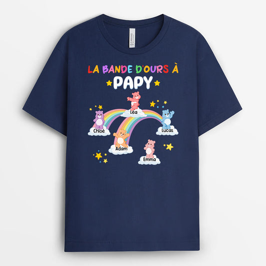 1951AFR2 t shirt la bande dours a maman mamie personnalise