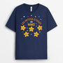 1953AFR1 t shirt les petites etoiles de maman mamie personnalise