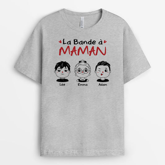 1957AFR2 t shirt la bande a mamie maman personnalise