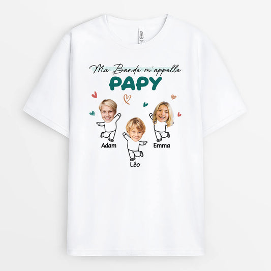 1962AFR2 t shirt ma bande mappelle papy papa personnalise_40bfa944 1bc1 47fe 8177 2b32329be095