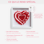 1969OFR4 boite a fleurs personnalisee avec prenom maman mamie coeurs rouges 1969o