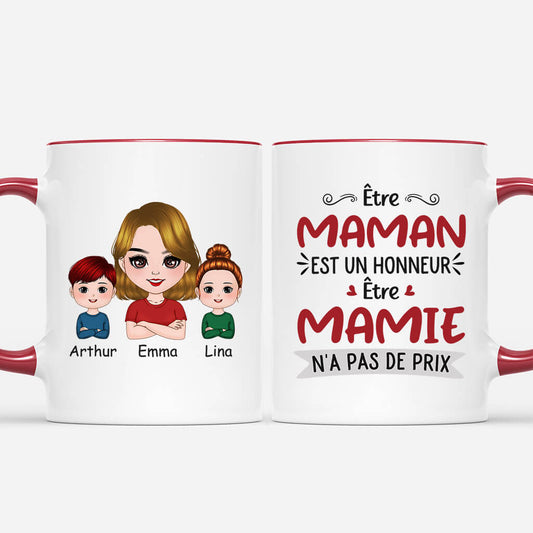 1978MFR1 mug etre maman mamie na pas de prix personnalise