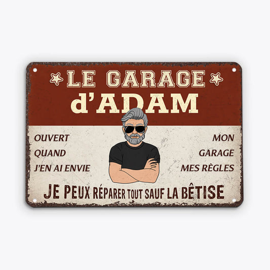 1998EFR1 plaque je peux reparer tout sauf la betise personnalisee