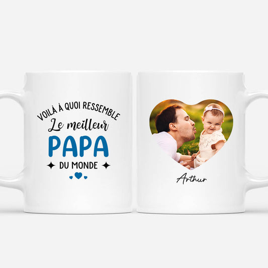 2000MFR1 mug le meilleur papa ressemble a personnalise