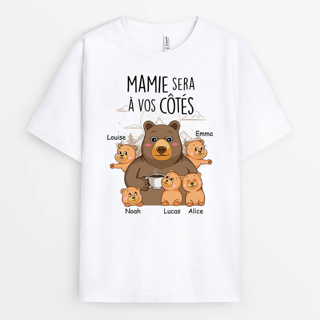 2020AFR1 t shirt maman est toujours a cote de vous personnalise_2