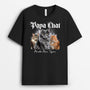 2022AFR2 t shirt papa chat maman chat personnalise