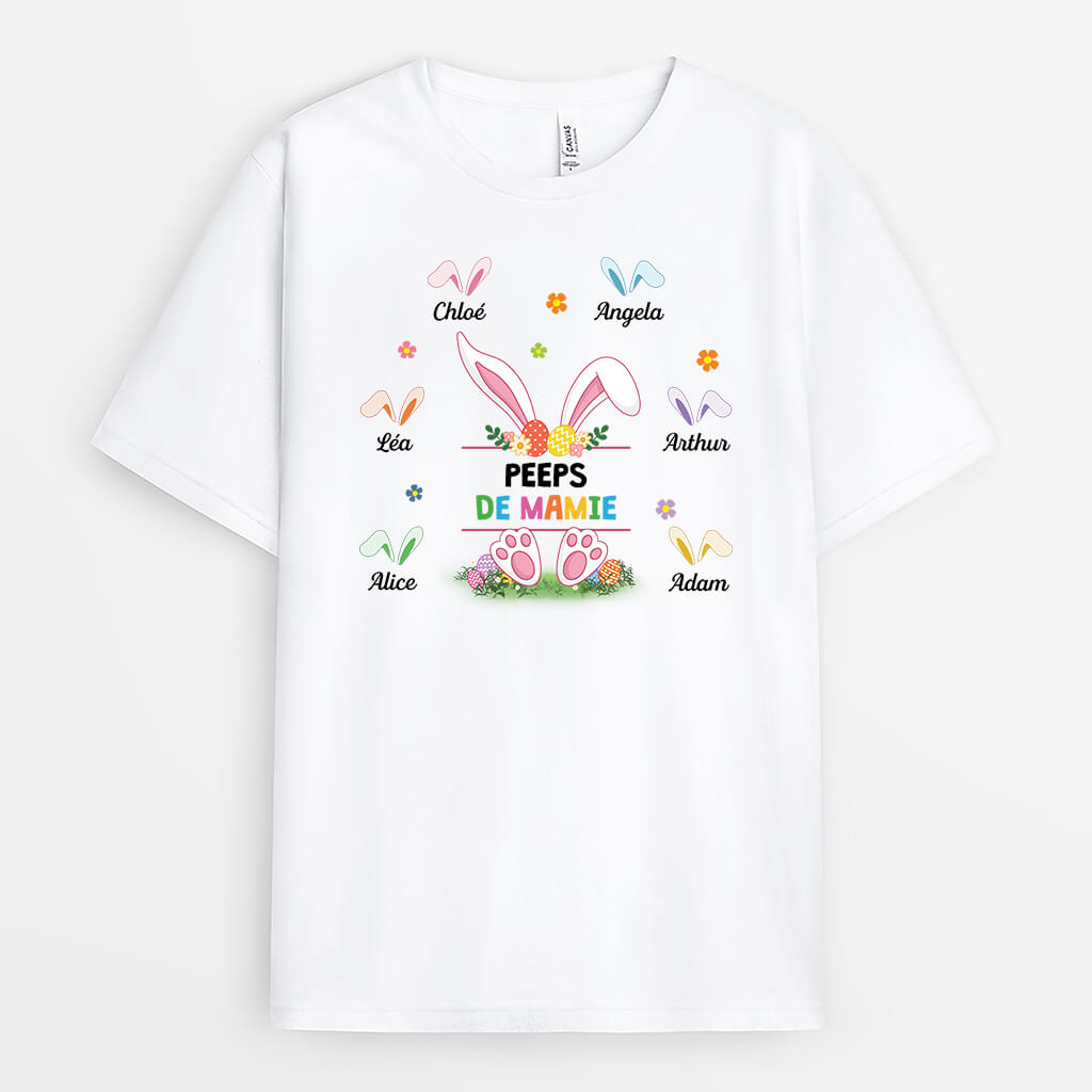 2034AFR1 t shirt mamie peeps personnalise