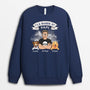 2037WFR1 sweat shirt la bande de papa chien tonnerre personnalise