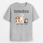 2048AFR2 t shirt promeneur de chien personnalise