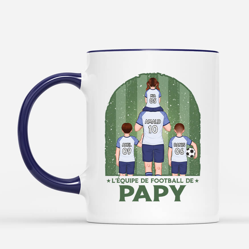 2060MFR2 mug lequipe de football de papa personnalise