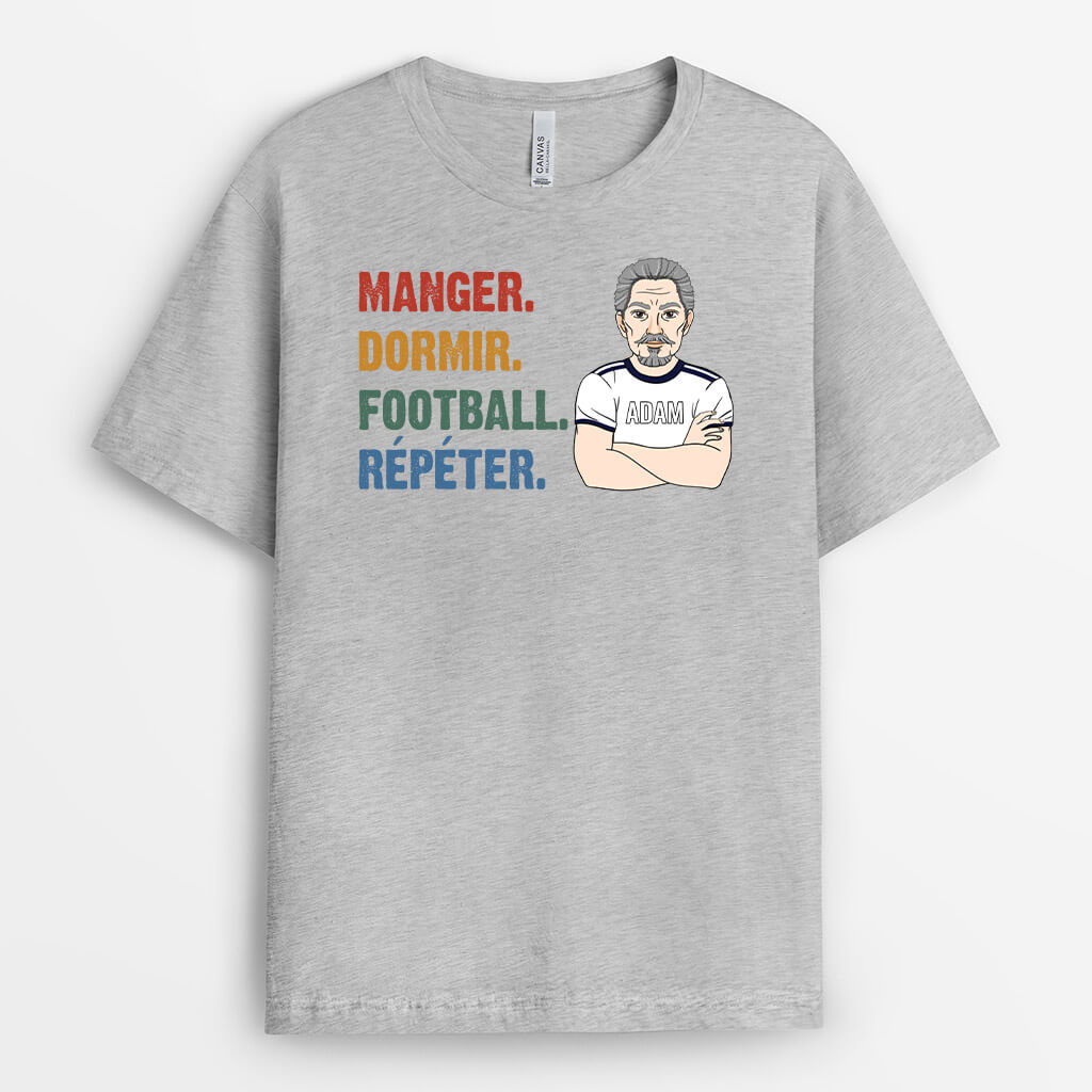 2074AFR1 t shirt manger dormir football repeter personnalise_2