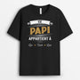 2081AFR2 t shirt ce papa papy star appartient a personnalise