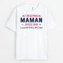 2086AFR1 t shirt lincroyable maman depuis personnalise