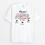 2087AFR1 t shirt chaque fois que tu portes cette chemise je taime personnalise