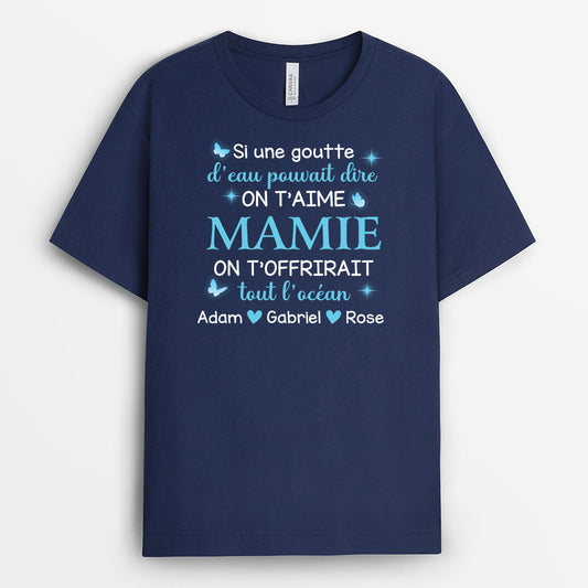 2090AFR2 t shirt on taime maman personnalise