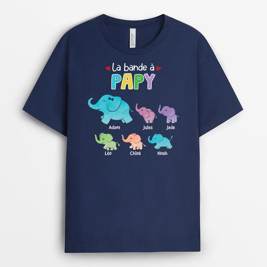 2109AFR1 t shirt la bande a maman mamie elephant personnalise_618da3be da9a 43ae abdf 74bdf4043b8b