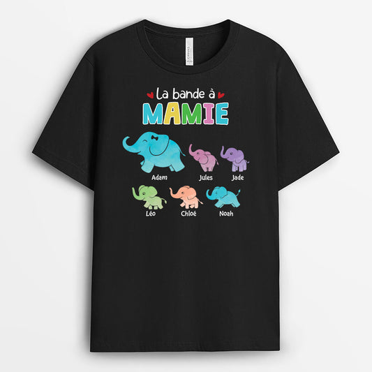 2109AFR2 t shirt la bande a maman mamie elephant personnalise_53337851 a851 4861 8c7d 4776787dfb38