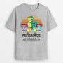 2131AFR1 t shirt papasaurus cooler personnalise