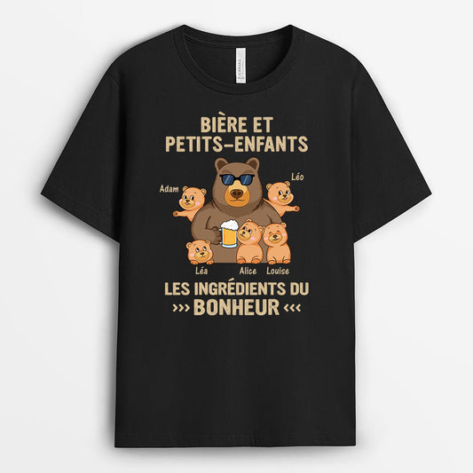 2133AFR2 t shirt biere et enfants personnalise