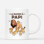 2137MFR1 mug la bande a papa lion personnalise