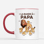 2137MFR2 mug la bande a papa lion personnalise