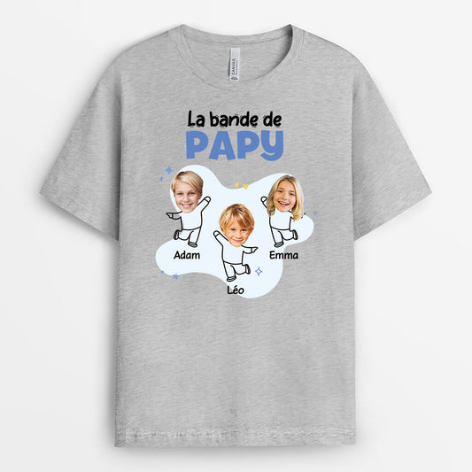 2139AFR1 t shirt la bande de papa papy photo personnalise_041193bb ad52 4db1 b2d2 9af9caf6d549