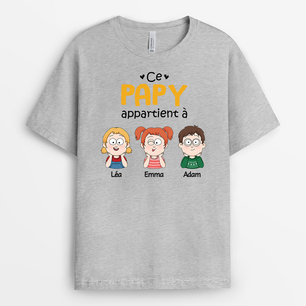 2141AFR2 t shirt cette maman mamie appartient a version mignon personnalise_be3e4302 6ff7 4aa7 b96d f3b5dc429052