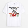 2153AFR1 t shirt la bande de mamie version mignonne personnalise