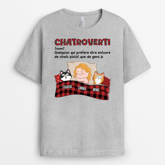 2157AFR2 t shirt chatroverti personnalise